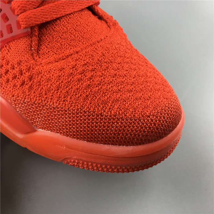 Jordan 4 Retro Flyknit Red  AQ3559-600