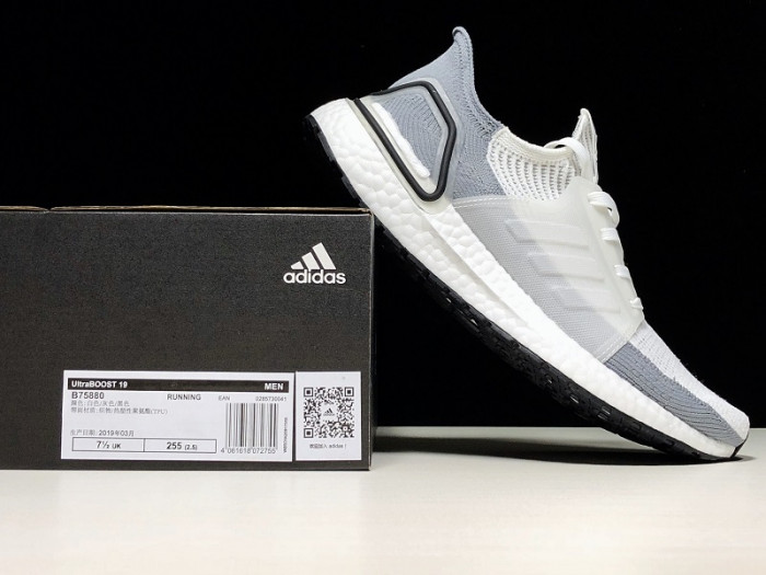 Ad*s ultra boost 19 cloud white grey two (w) b75880