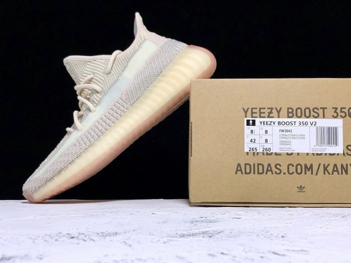 ad*s Y**zy boost 350 v2 citrin (non-reflective) fw3042