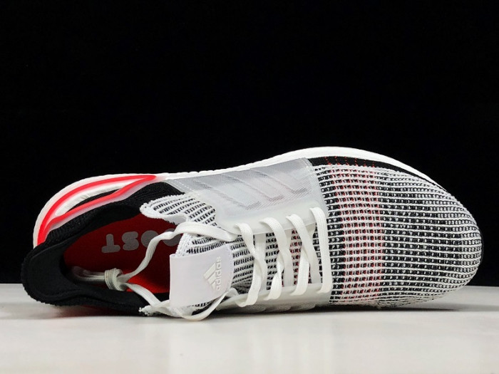 Ad*s ultra boost 2019 cloud white active red b37703