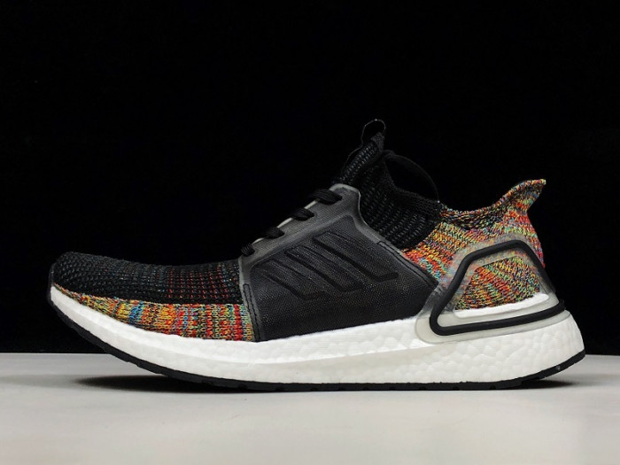 Ad*s ultra boost 2019 black multi-color b37706