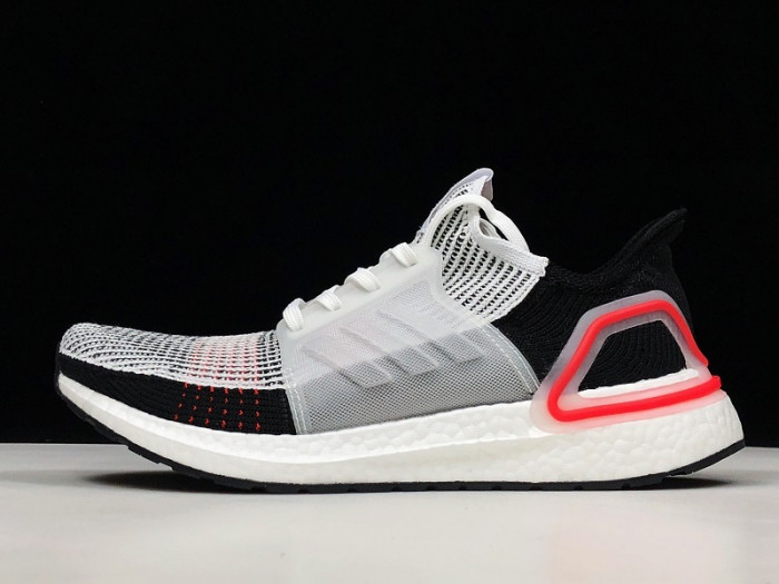 Ad*s ultra boost 2019 cloud white active red b37703