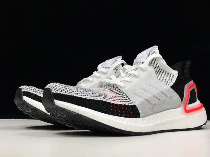 Ad*s ultra boost 2019 cloud white active red b37703