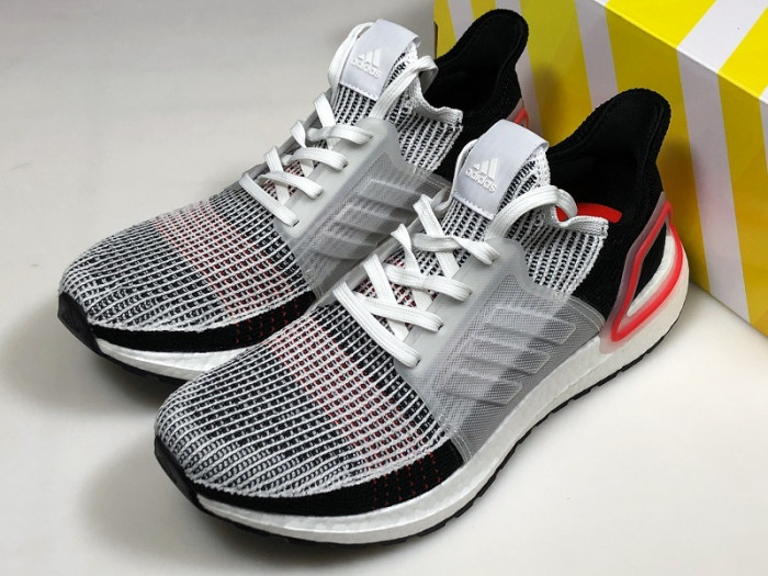 Ad*s ultra boost 2019 cloud white active red b37703