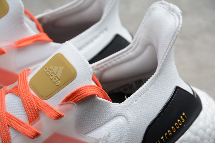 Ad*s ultraboost white red and black fz2106