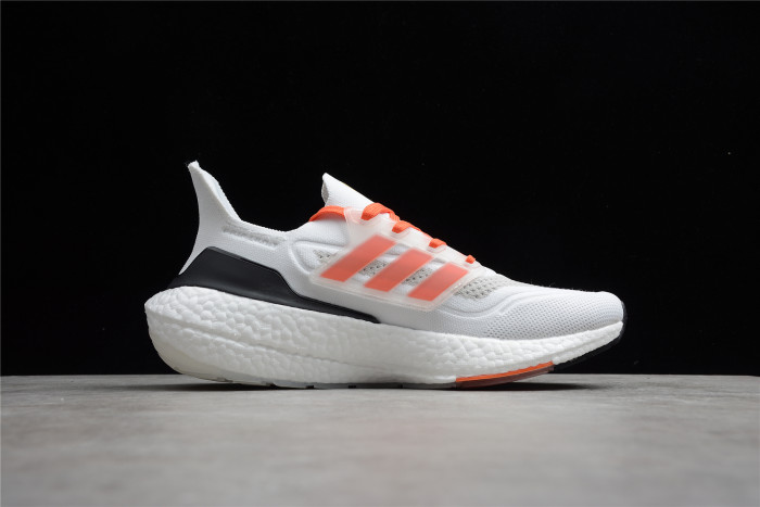 Ad*s ultraboost white red and black fz2106